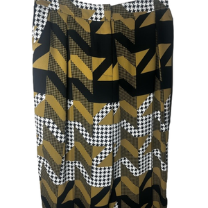 EUC Top shop cropped pattern pants size 8